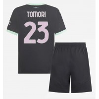 Camisa de time de futebol AC Milan Fikayo Tomori #23 Replicas 3º Equipamento Infantil 2024-25 Manga Curta (+ Calças curtas)